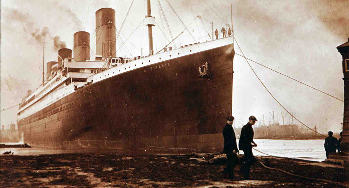 Où le Titanic a-t-il coulé?