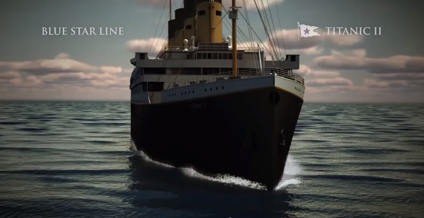Où est la destruction du Titanic?