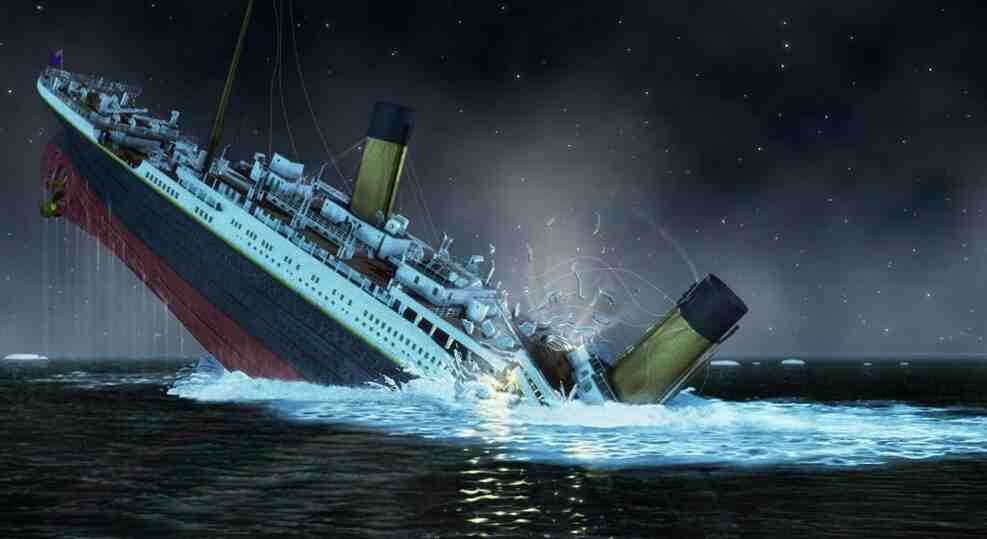 Où le Titanic at-il atterri?