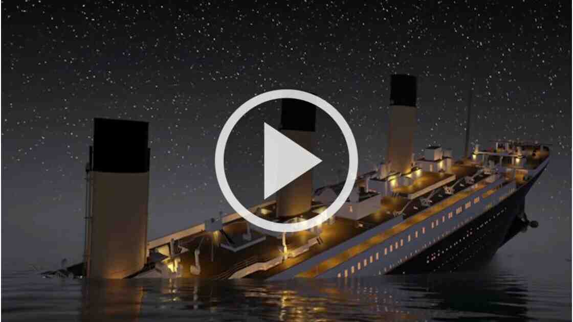 À quelle date le Titanic devrait-il couler ?